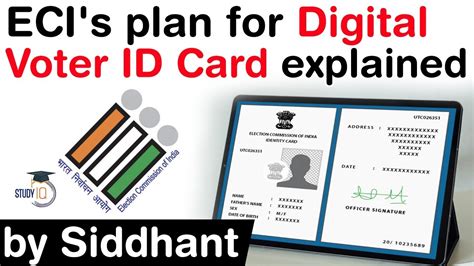 Digital Voter ID Card - Election Commission of India is planning to ...