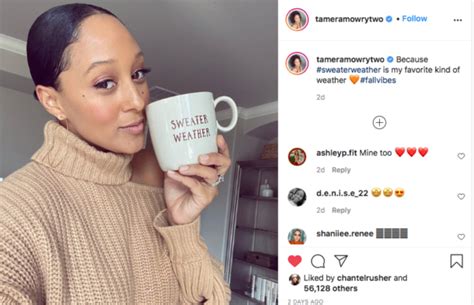 ‘flawless Tamera Mowry Is Giving Her Fans Fall Vibes In Her Latest