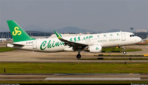 B 1670 Spring Airlines Airbus A320 214wl Photo By Jackson Zheng Id