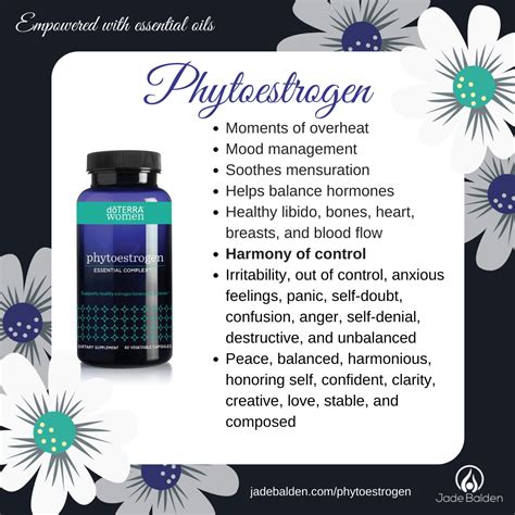 Phytoestrogen Complex By Doterra Jades Oil Cards Jade Balden