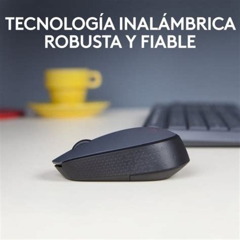 Logitech M170 RF Ratón Óptico Inalámbrico 1000DPI PcComponentes