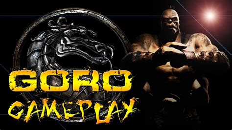 Goro Gameplay Mortal Kombat X PS4 YouTube