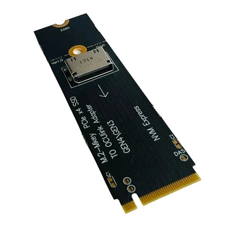 M 2 NVME M Key To U 2 Oculink SFF 8612 Adapter PCI E NGFF Gen4