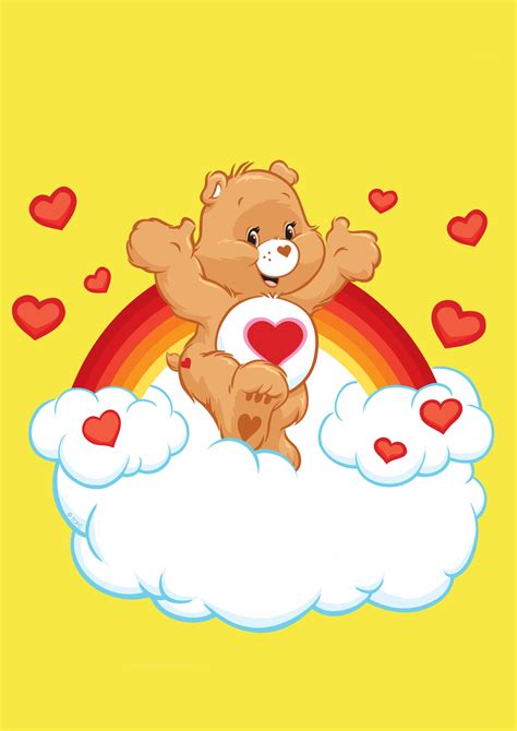 Care bear heart, Bear coloring pages, Care bears