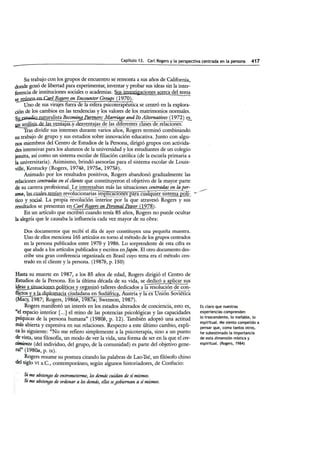 Carl Rogers Y La Perspectiva Centrada En La Persona Pdf