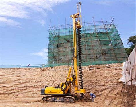 Foundation Pile CFA Drilling Rig