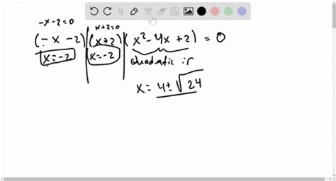 SOLVED A Polynomial P Is Given A Find All The Real Zeros Of P B