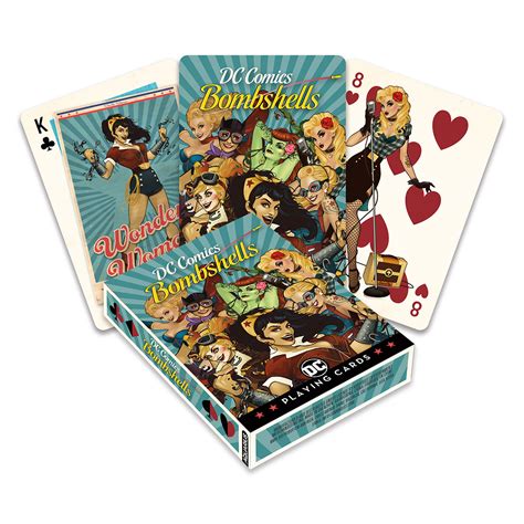 Wholesale Dc Comics Bombshells Playing Cards William Valentine