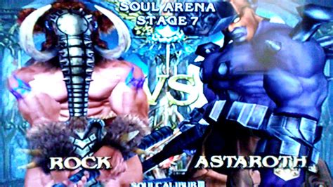 Soul Calibur 3 PS2 Rock Quick Play Playthrough YouTube