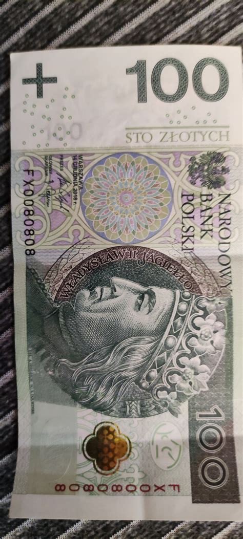 Polskie Banknoty Obiegowe Numizmatyka Monety Kolekcjonerskie