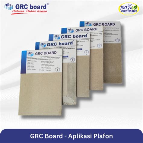 Jual Grc Board Aplikasi Plafon Papan Plafon Grc Board Variasi