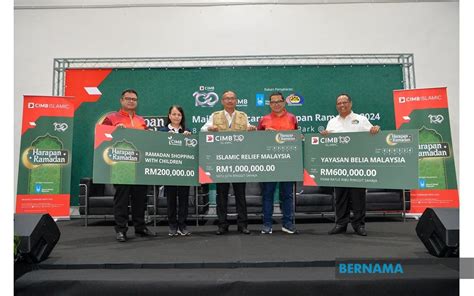 BERNAMA CIMB S HARAPAN RAMADAN MOBILISES ITS LARGEST RAMADAN