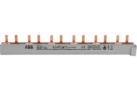 Шина ABB PSH2/12 2-фазная, h 12 модулей 2CDL120001R1012 - выгодная цена ...