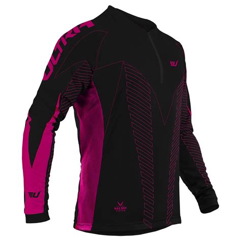 Camisa Para Ciclismo Manga Longa Ultra Bikes Max Dry Poli Ster