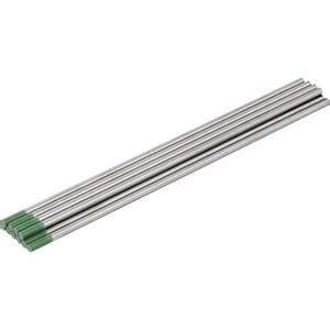 Gt Eletrodo Tung Verde 2 4mm X 150mm Aluminio Cx 10 Und Leroy Merlin