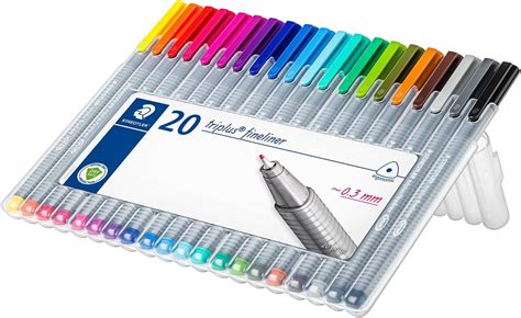 Staedtler 334 SB20 0 3 Mm Triplus Fineliner Pen Assorted Colours