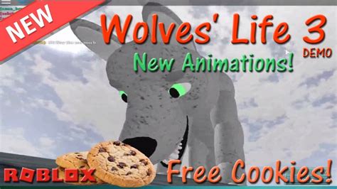 Roblox - New Wolves' Life 3 Demo - New Animations - HD - YouTube