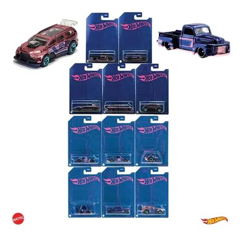 Set Completo Hot Wheels Aniversário 54 Anos Chase Brinquedo para Bebês Hot Wheels Nunca