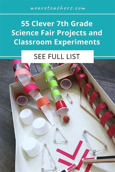 55 of the best 7th grade science projects and experiments – Artofit