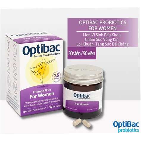 Men Vi Sinh Optibac Probiotics T M Vi N Cho Ph N