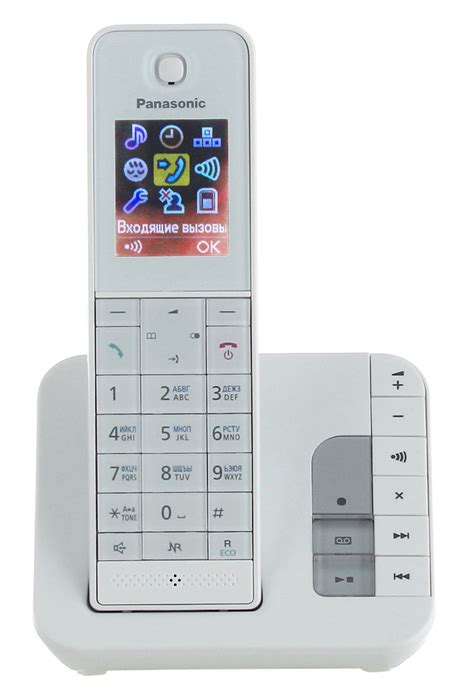Panasonic KX-TGH220RUW радиотелефон