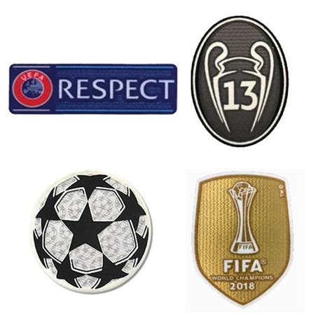 Champions League Real Madrid Patch Set Fifa Champions Patch