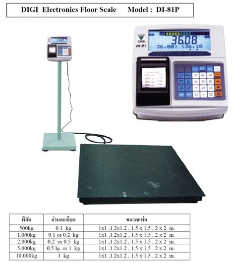 DI-81 Floor Scale