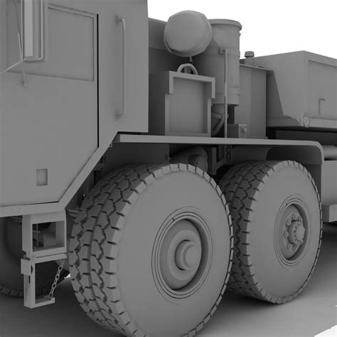 m977 a2 hemtt transport 3d model