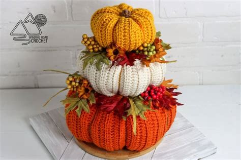 Fall Crochet Centerpiece Free Pattern And Video Tutorial Winding Road