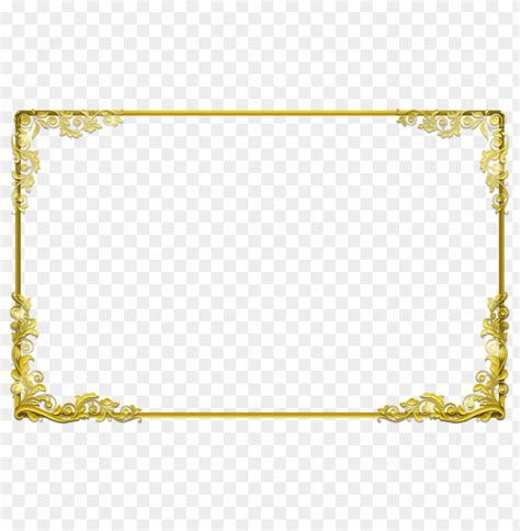 Gold Wedding Border Png PNG Transparent With Clear Background ID 115075 ...