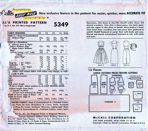 1960s Evening Dress Sewing Pattern Sheath Sheer Over Dress Etsy