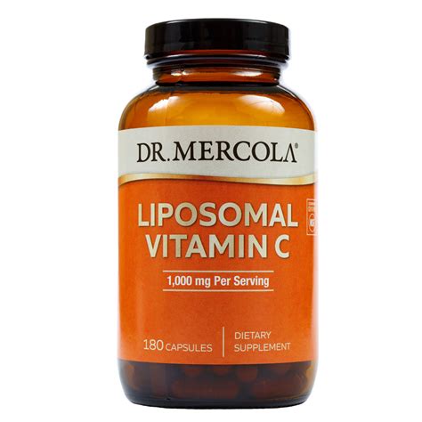 Liposomal Vitamin C 1000mg 180c Dr Mercola Arcana Empothecary