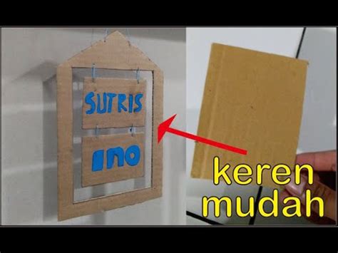 CARA NAK BUAT PAPAN NAMA Darion OKing