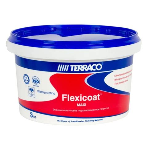 Мастика гидроизоляционная Terraco 3 кг - купить по низким ценам в ...