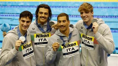 Mondiali Di Nuoto Italia Dargento Nella X Stile Libero Marchand