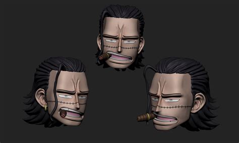 Archivo STL One Piece - Sir Crocodile 🐊・Modelo para descargar y