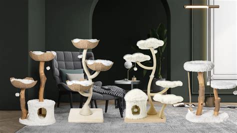 Luxury Cat Tree - Customized Cat Furniture Condo Tower