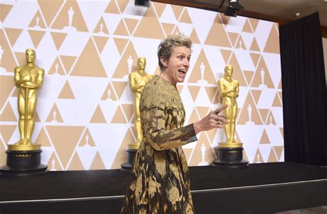 Frances McDormand's Best Actress Oscar Stolen At Ceremony [PIC]