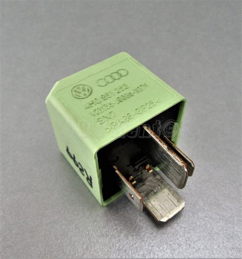 299-Audi Skoda Light-Green-644 4-Pin Multi-Use Relay 4H0951253 V23136 ...