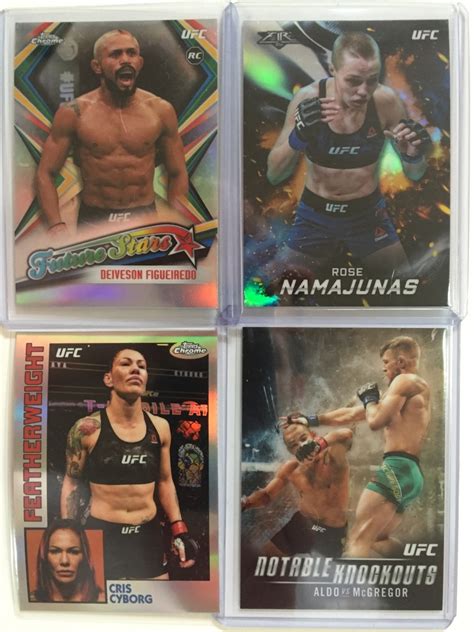 Topps And Panini Ufc Trading Cards For Beginners Hobbylark