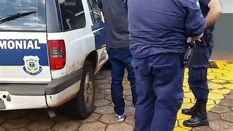 Homem Invade Escola E é Preso Pela Guarda Civil Patrimonial Vídeo