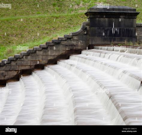 Overflow Spillway At Butterley Reservoir Marsden Uk A Grade Ii List