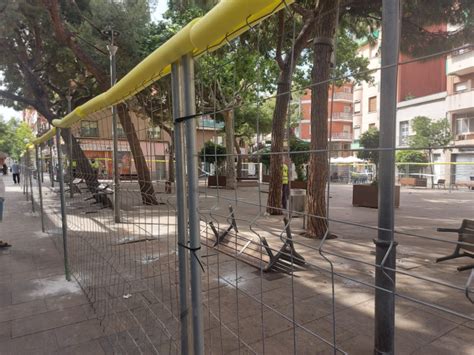 En Marcha Las Obras De Reforma De La Plaza Espa Ola De L Hospitalet