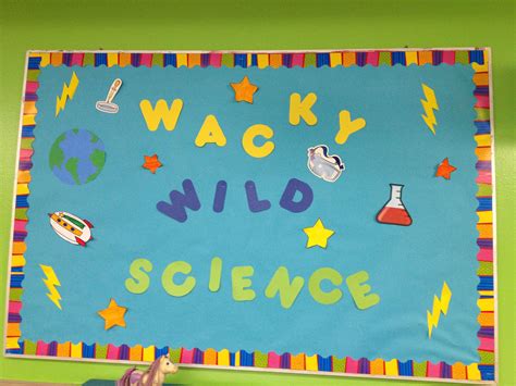 Wacky Wild Science Bulletin Board Cni 187 Science Bulletin Boards Classroom Bulletin Boards