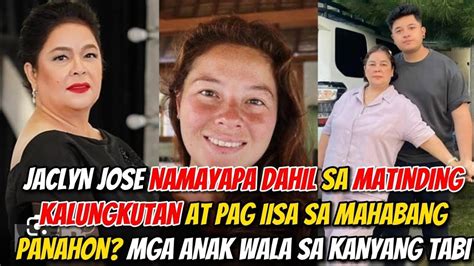 Jaclyn Jose Namayapa Na May Lungkot Na Dinadala Pangungulila Sa Mga