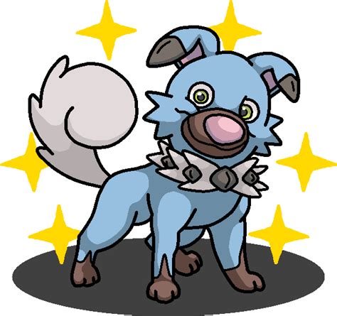 Shiny Rockruff Shiny Pokemon Png Clipart Full Size Clipart