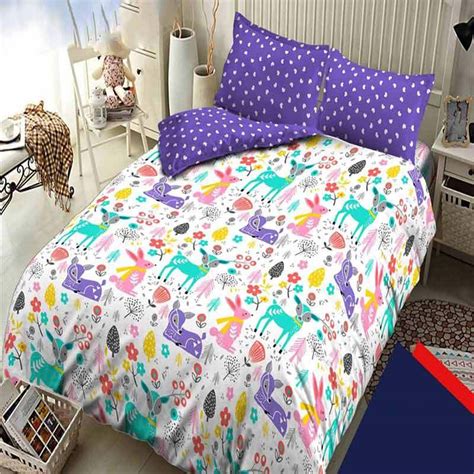 Jual Kintakun D Luxe Motif Bambi Set Sprei Di Seller Senang Bahagia