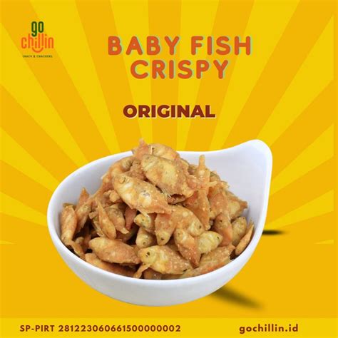 Jual Gochillin Baby Fish Crispy Ikan Pepetek Krispi Rasa Original