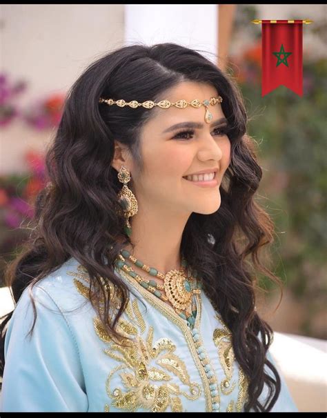 عروس مغربية⁦🇲🇦⁩ Moroccan Bride 🇲🇦 In 2024 Moroccan Bride Bride Hair