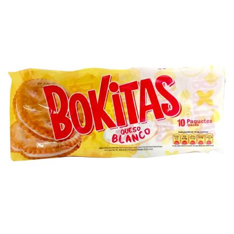 Galletas Bokitas Queso Blanco Poz 362gr